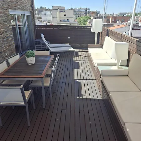 Lägenhet Atico Terraza Privada Tetuan *