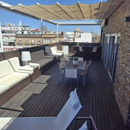 Atico Terraza Privada Tetuan Lägenhet